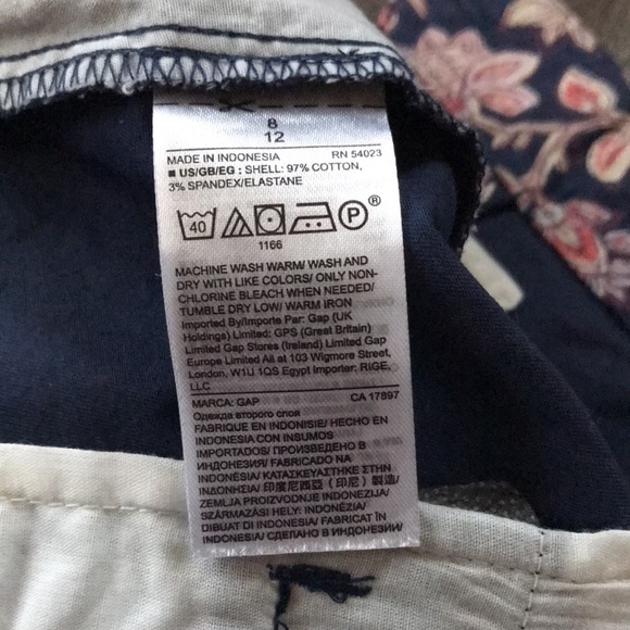 GAP city shorts size 8 - Picture 9 of 10